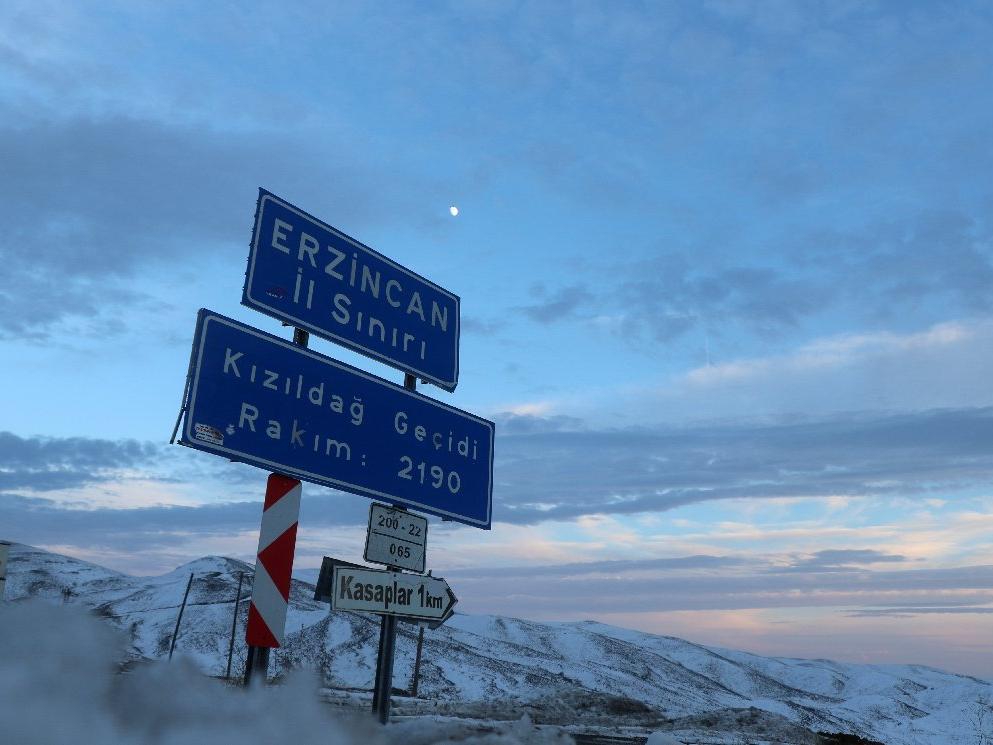 Erzincan Sivas Karayolu Tipi Nedeniyle Ula Ma Kapat Ld S Zc