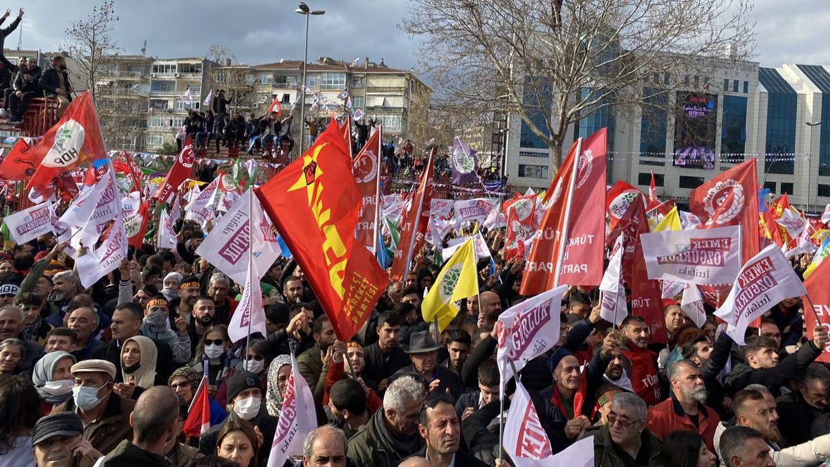 Emek ve Özgürlük İttifakı seçim startını İstanbul da verdi Sözcü