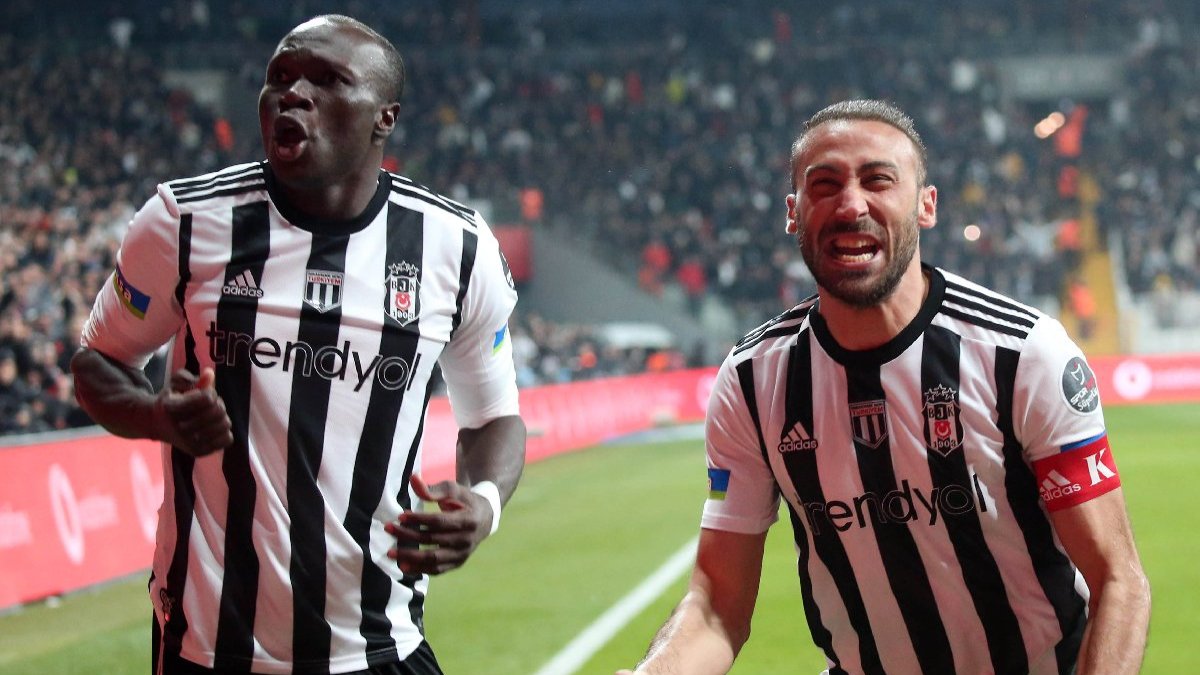 Beşiktaş ı yıldızları kanatlandırdı Cenk Tosun Aboubakar ve Ghezzal