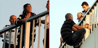 İntihar girişiminde bulunan eşine atla dedi