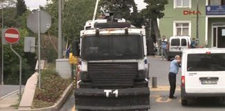 Kısıklı'da TOMA'lı önlem