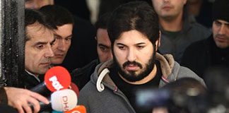 Rıza Sarraf'a dokunan yandı!