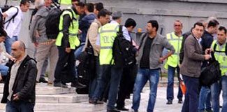 Sırt çantalı polisler Gezi Parkı'nda!