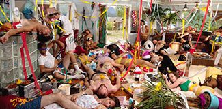 Katliam gibi grup seks: 7 ölü