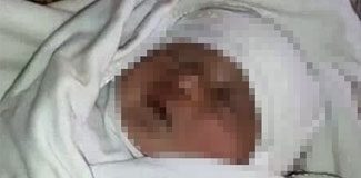 Bebek gömerken yakalandılar!