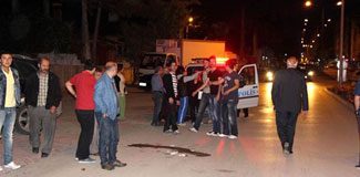 Sokak ortasında dehşet