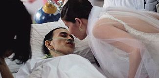 Hasta yatağında evlendikten 10 saat sonra öldü