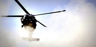 IŞİD ordu helikopterini düşürdü!