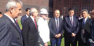 Kılıçdaroğlu maden ocağında