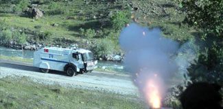 PKK'nın yol kontrolüne müdahale