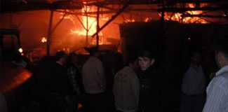 Şehit annesi evsiz kaldı