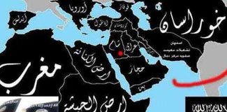 IŞİD'den haritalı mesaj!