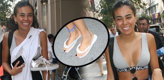 Asena ayakkabılar omuza