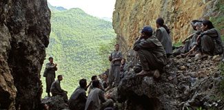 12 çocuk dağdan indi!