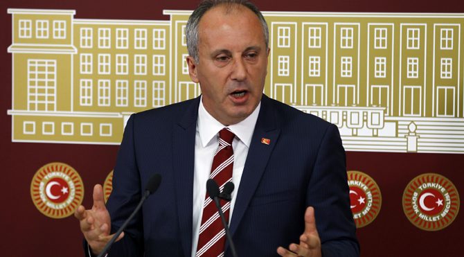 Muharrem İnce istifa ediyor