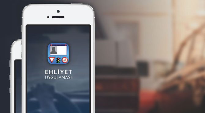 Bu uygulama ehliyet sınavına hazırlıyor!