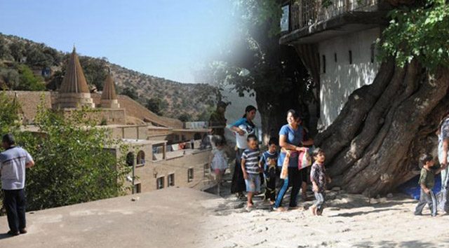 Ezidiler kutsal mekanları Laleş'e sığındı