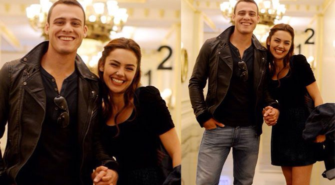 Kerem ve Yağmur’un ‘Kaçak’ kutlaması