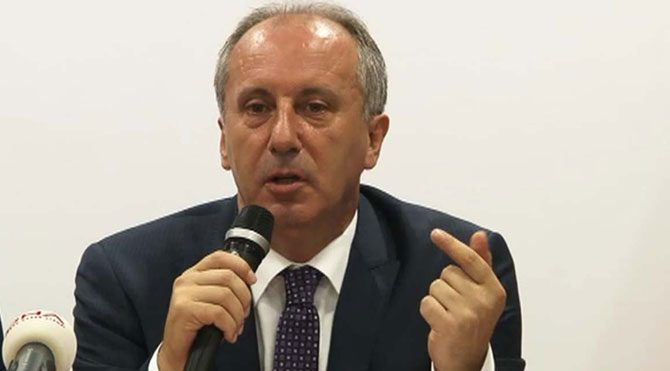 Muharrem İnce: CHP'nin başına uzun adamı getirin