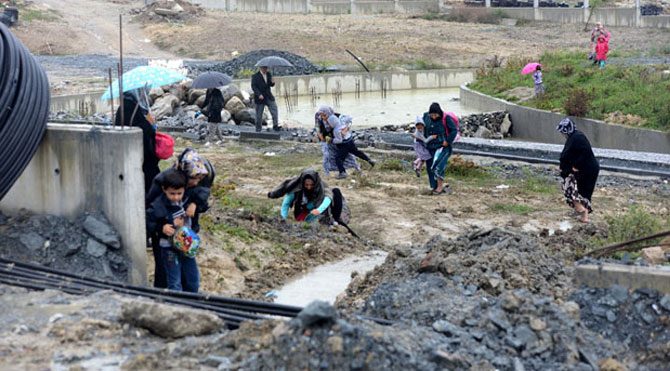 Arnavutköy bataklığında ders!