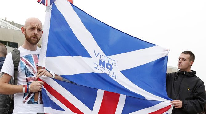 İskoçya bağımsızlığa 'hayır' dedi!