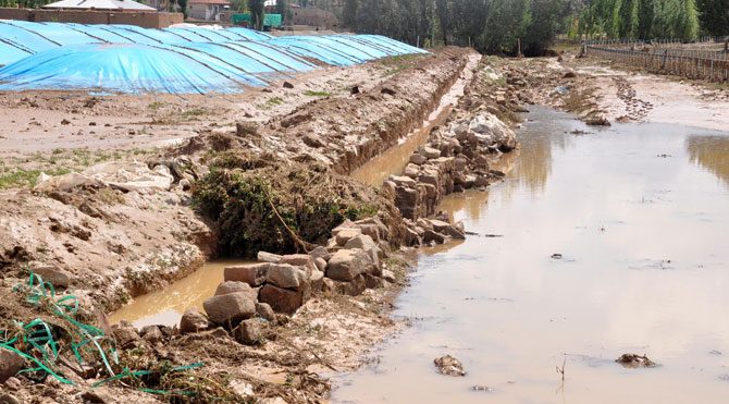 Sivas' ta sel felaketi