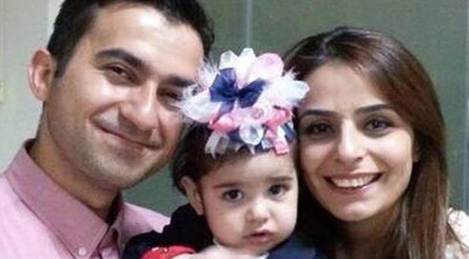 Acı haberi baba evinde aldı