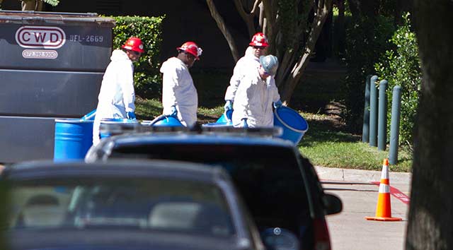 Teksas'ta Ebola paniği