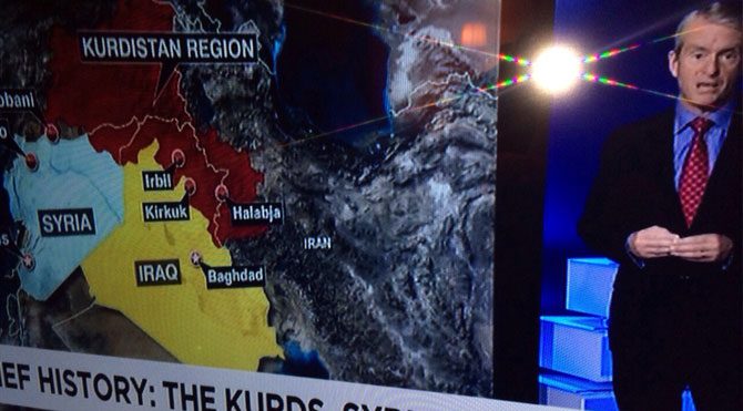 CNN'den Kürdistan küstahlığı!