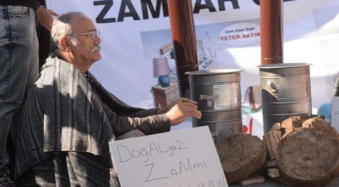 CHP'den doğalgaz zammı eylemi!