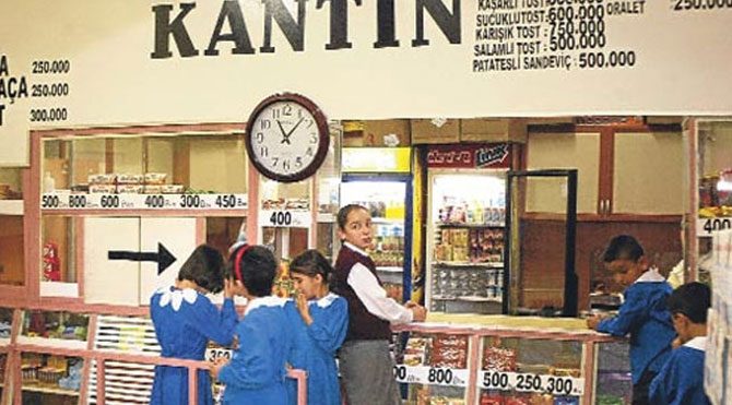 Kantin değil lüks restoran! 