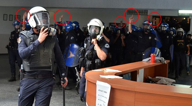 Ankara Üniversitesi'nde polis müdahalesi