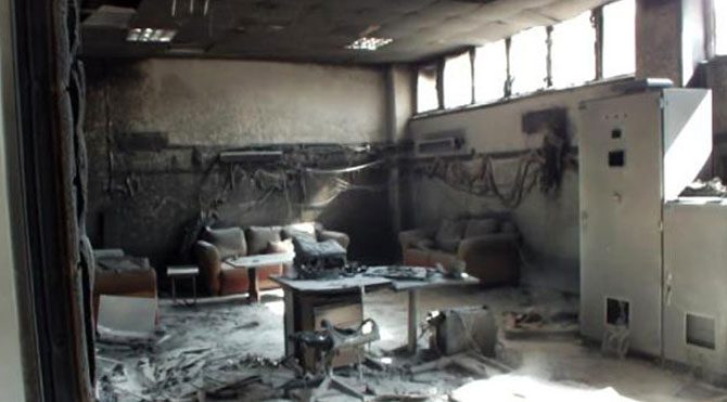 PKK hidroelektrik santrali yaktı
