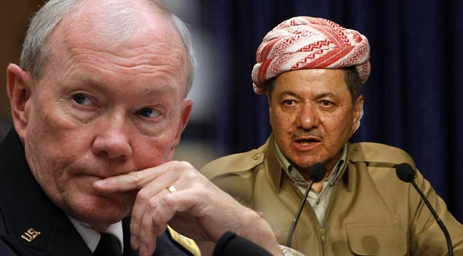 Demsey Barzani'yle buluştu