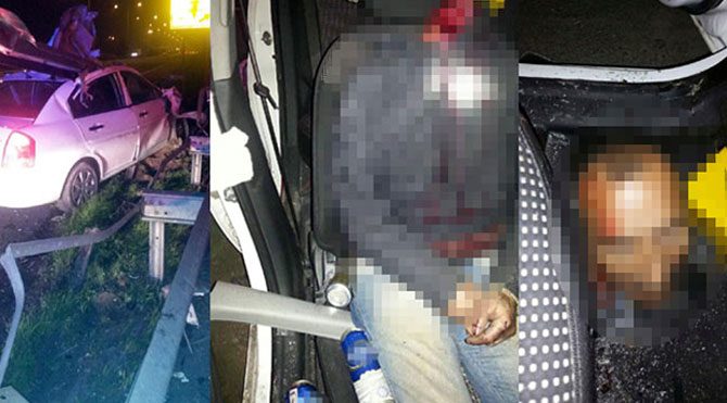 TEM'de korkunç kaza!