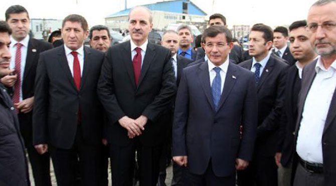 Davutoğlu cenaze törenine katıldı!