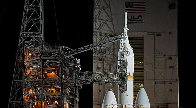 NASA, Mars için dönüm noktası olan Orion'u uzaya gönderdi