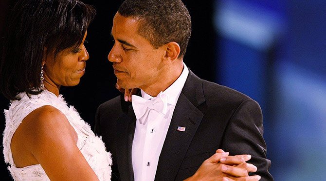 Obama çiftinin ilk buluşması film oluyor