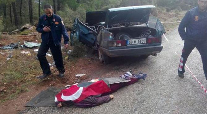 Virajda takla attı: 2 ölü