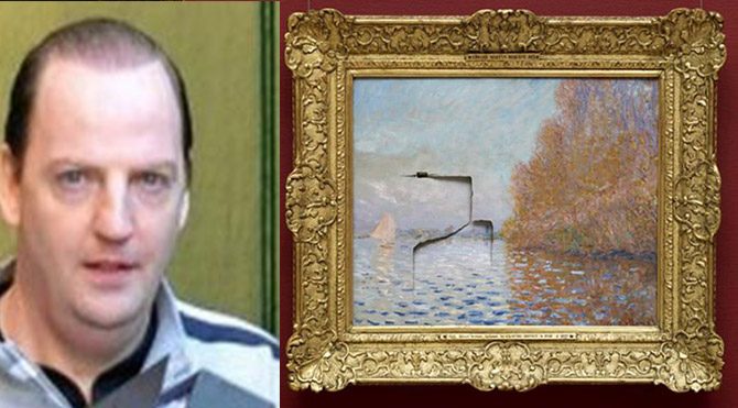 Monet tablosunu yumruklayan adama 5 yıl hapis