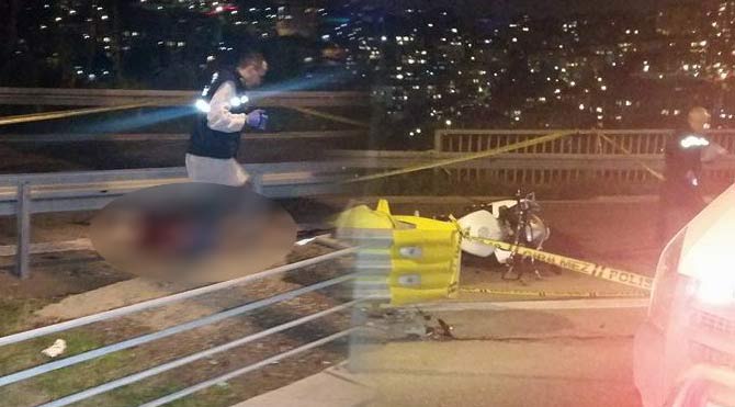 Polis köprüde yaşamını yitirdi