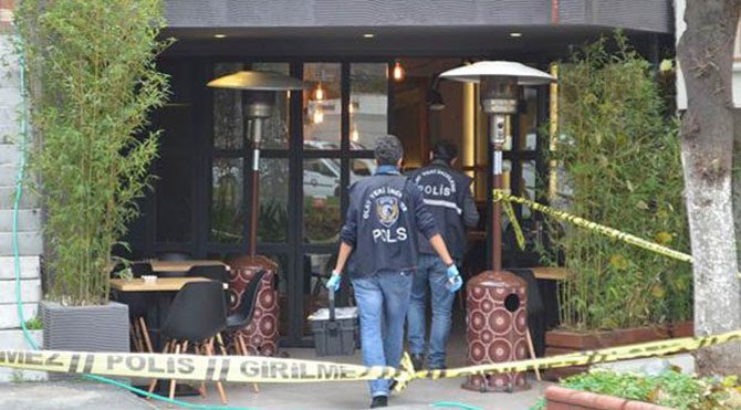 Etiler'de silahlı kavga!