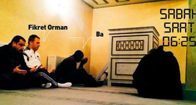 Dergahta şampiyonluk duası!