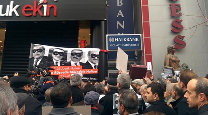 17 Aralık son dakika: 17 aralık protestosunda Kızılay karıştı
