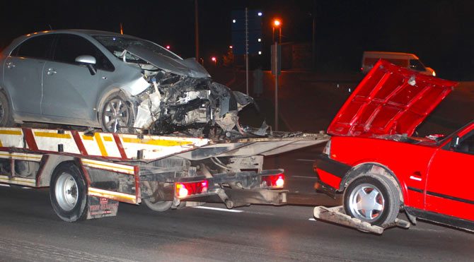 Sakarya'da trafik kazası: 6 yaralı
