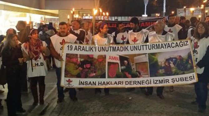 Hayata Dönüş Operasyonu protestosu
