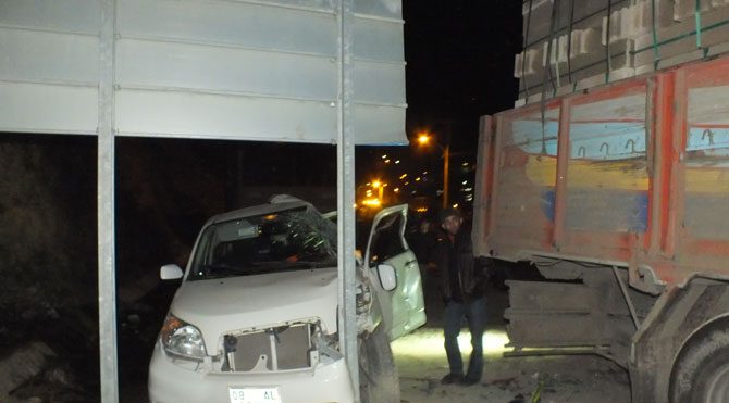 Artvin'de trafik kazası