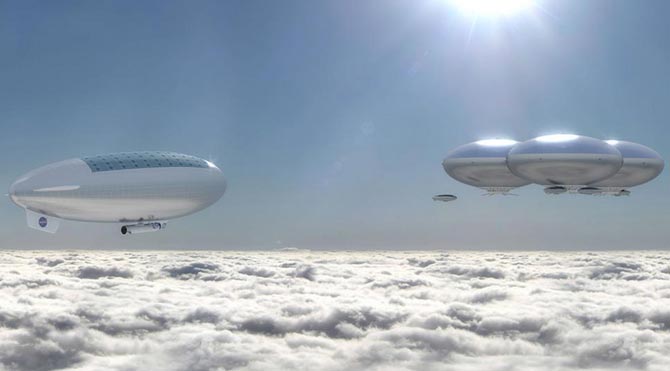 NASA, Venüs'e bulut şehirler kuracak