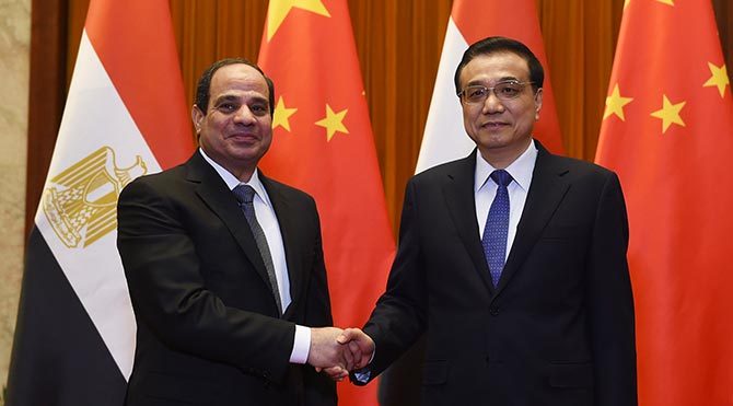Sisi Çin ziyaretinde