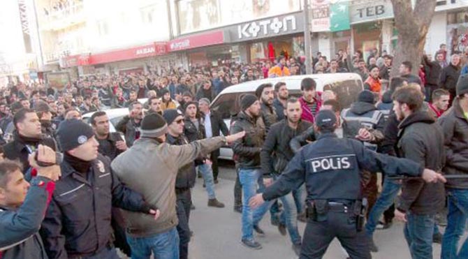 Olayların ardından 15 günlük yasak